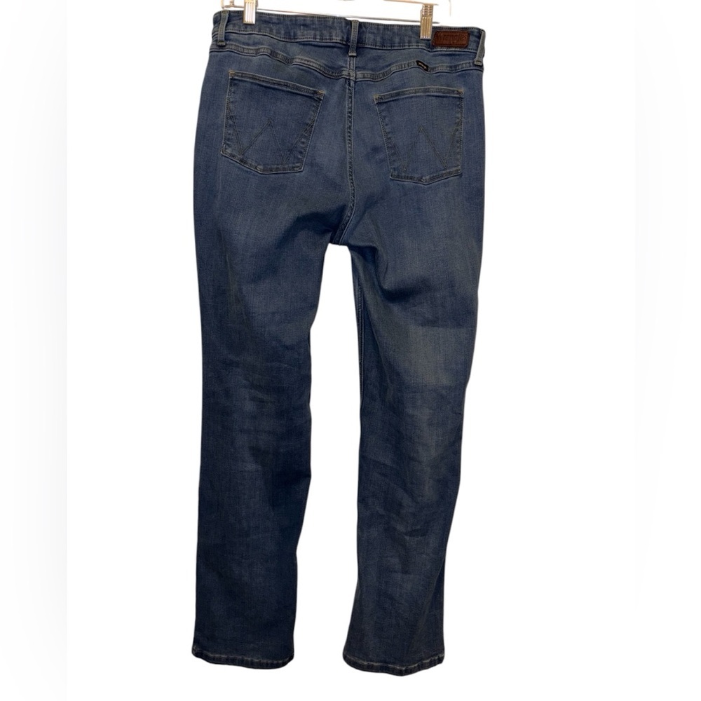 Wrangler high rise true straight denim jeans 14x34 - Picture 8 of 8